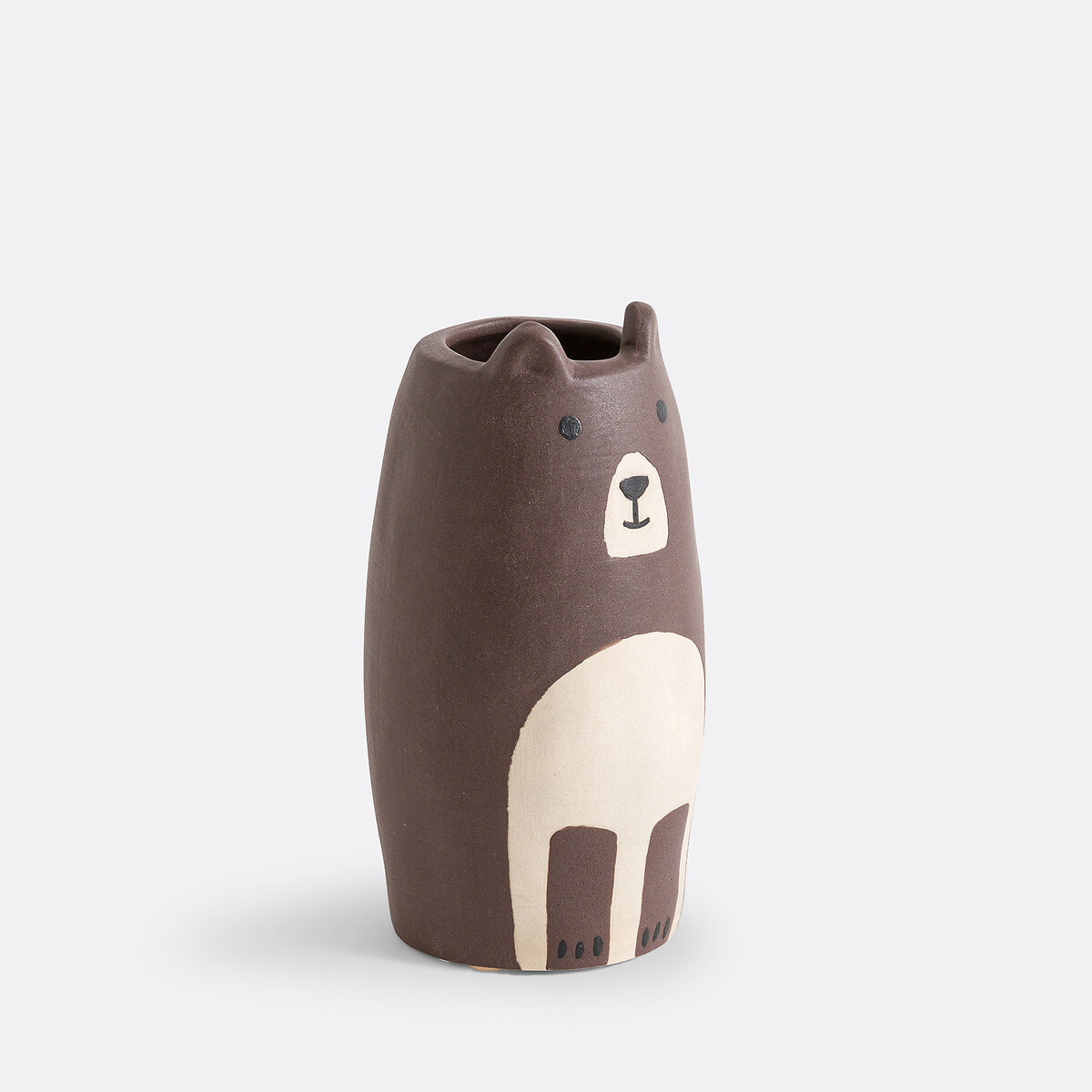 LA REDOUTE INTERIEURS<br>Decoração de urso em faiança Alt.18 cm, Bobino