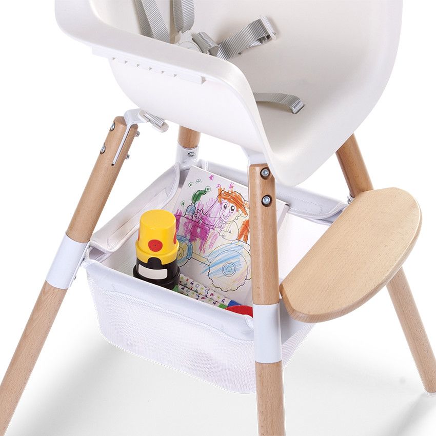 Panier de rangement pour chaise Evolu 2 – Blanc - Doré