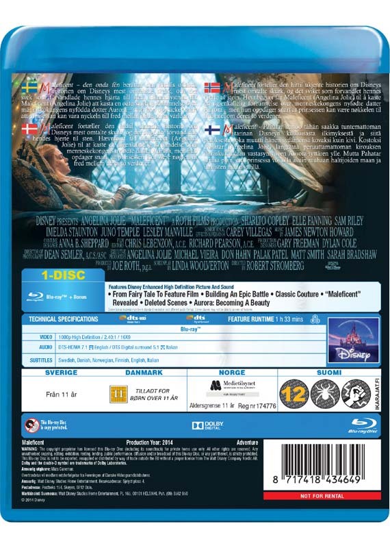 Maleficent (Blu-Ray)