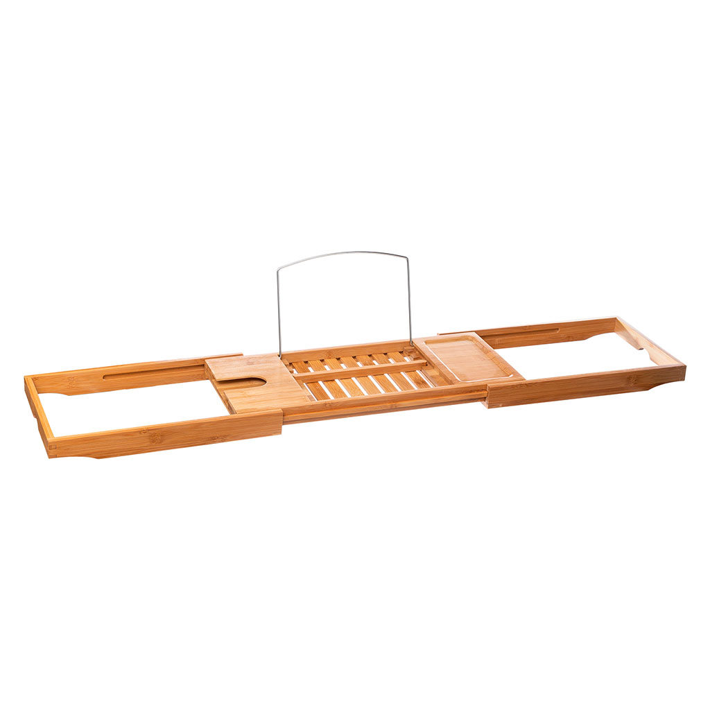Plateau pour baignoire extensible bambou 105x22cm