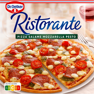 Dr. Oetker Ristorante Pizza Salami Mozzarella Pesto 360 g