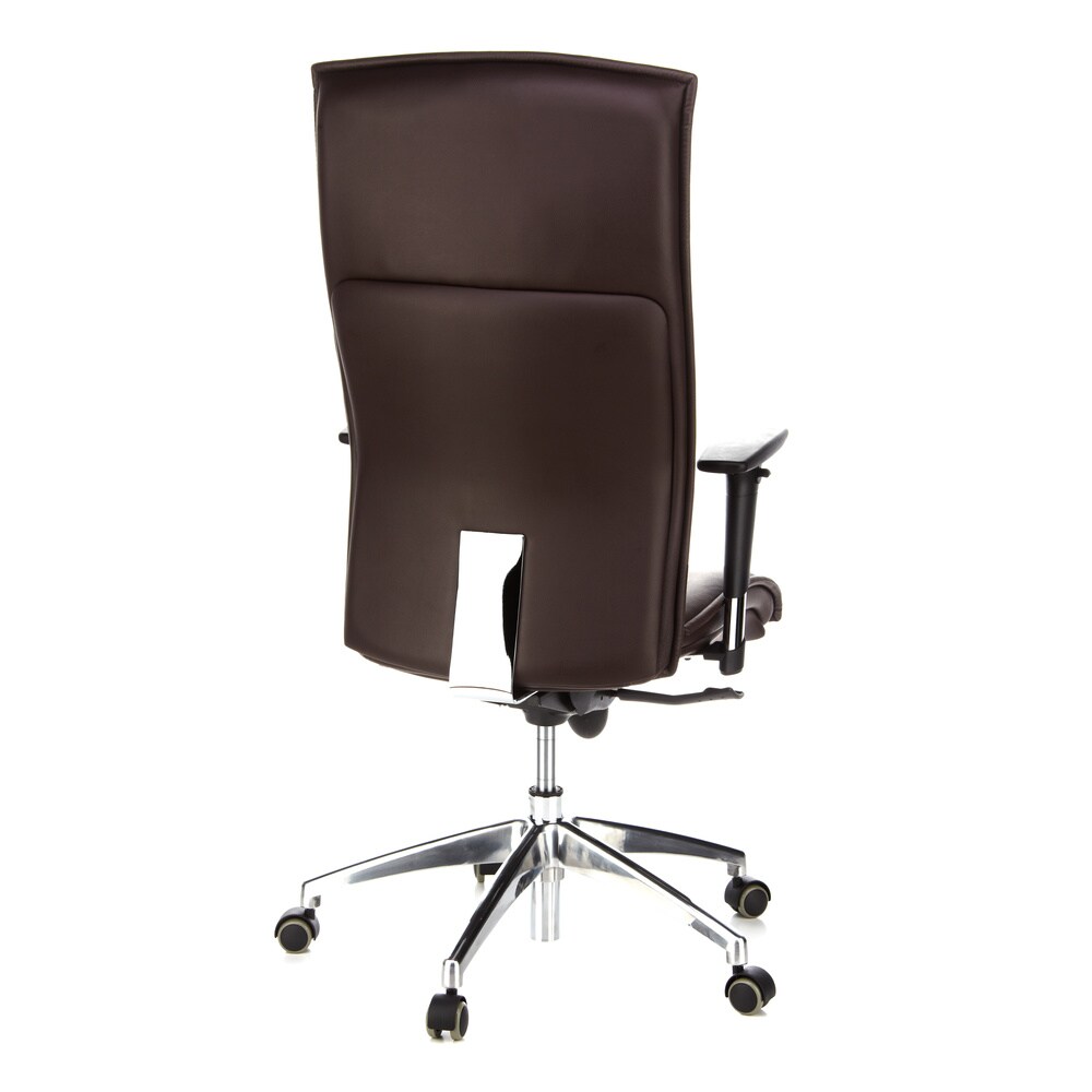 Luxus Chefsessel MURANO 20 Leder mit Armlehnen (höhenverstellbar) hjh OFFICE