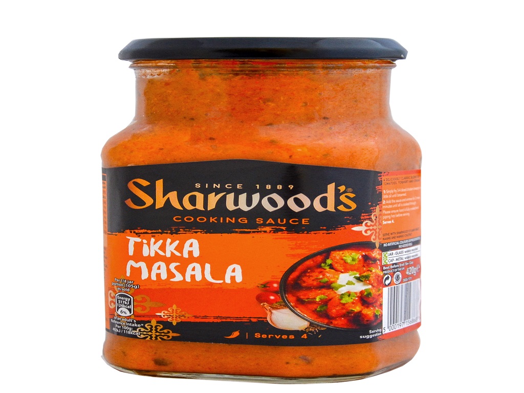 MOLHO SHARWOOD'S TIKKA MASALA 420G