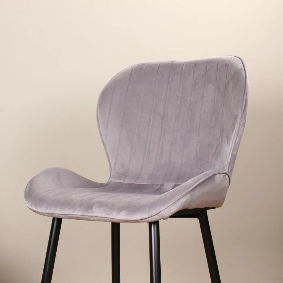 DS4U - Giulia eetkamerstoel velvet grijs