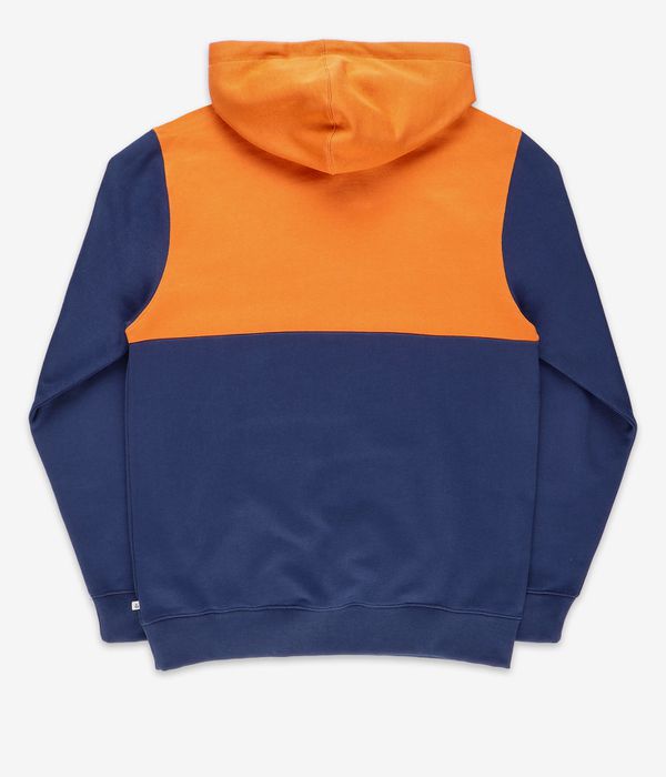 Anuell Ventor Organic Half Zip-Hoodie (navy warm brown)