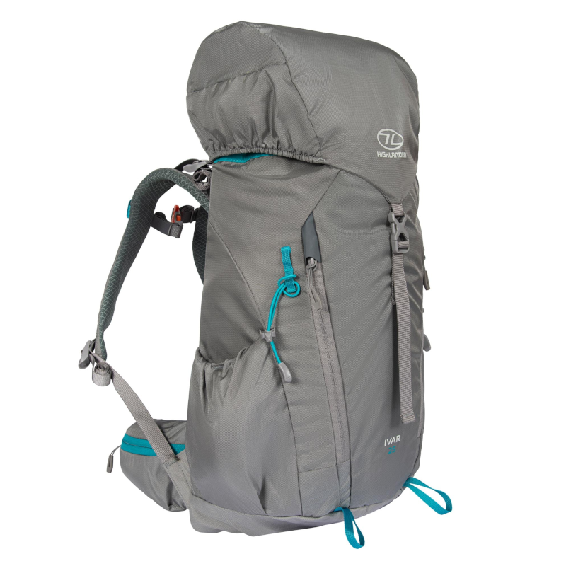 Highlander ivar 25l dames rugzak - grey