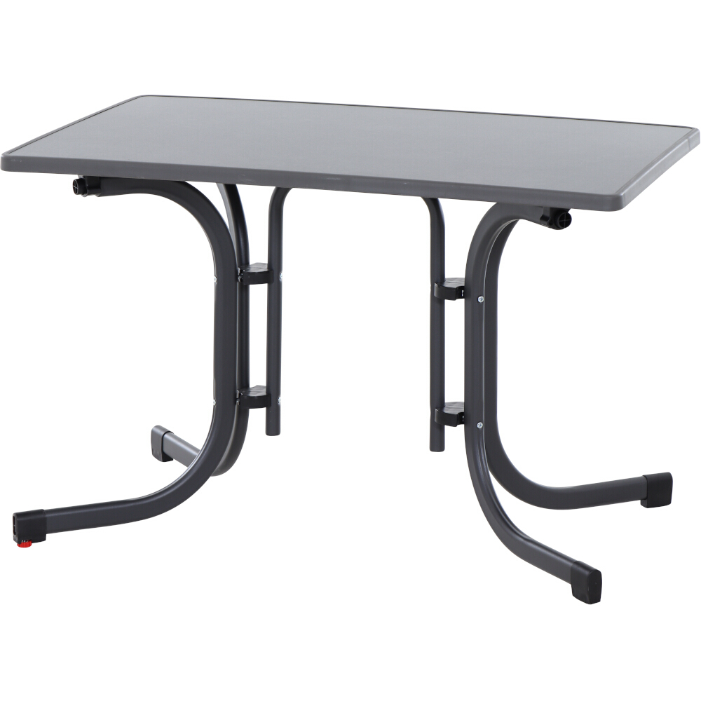 Klapptisch PACO - matt-anthrazit - Stahl - 110x70 cm