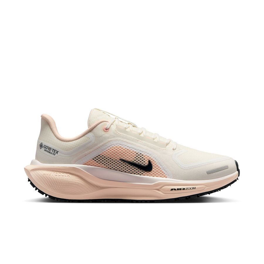 Nike Chaussures de Running Air Zoom Pegasus 41 Gore-Tex - Blanc Cassé/Gris/Orange/Rouge foncé Femme