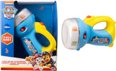 Paw Patrol Lommelykt med Lyd