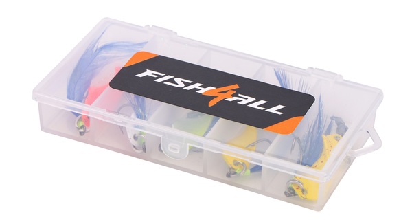 Kit Leurres Fish4All Spiral Lure Kit 7cm 3g (5 Pièces)