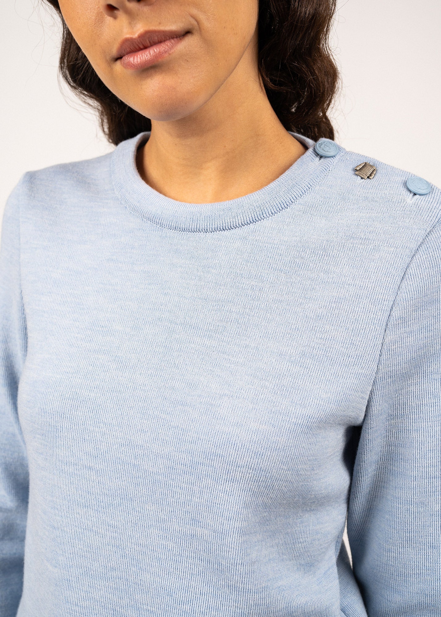 Pull marin uni Brégançon