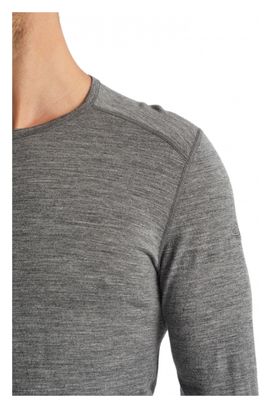 Maillot Manches Longues Icebreaker Mérinos 200 Oasis Gris