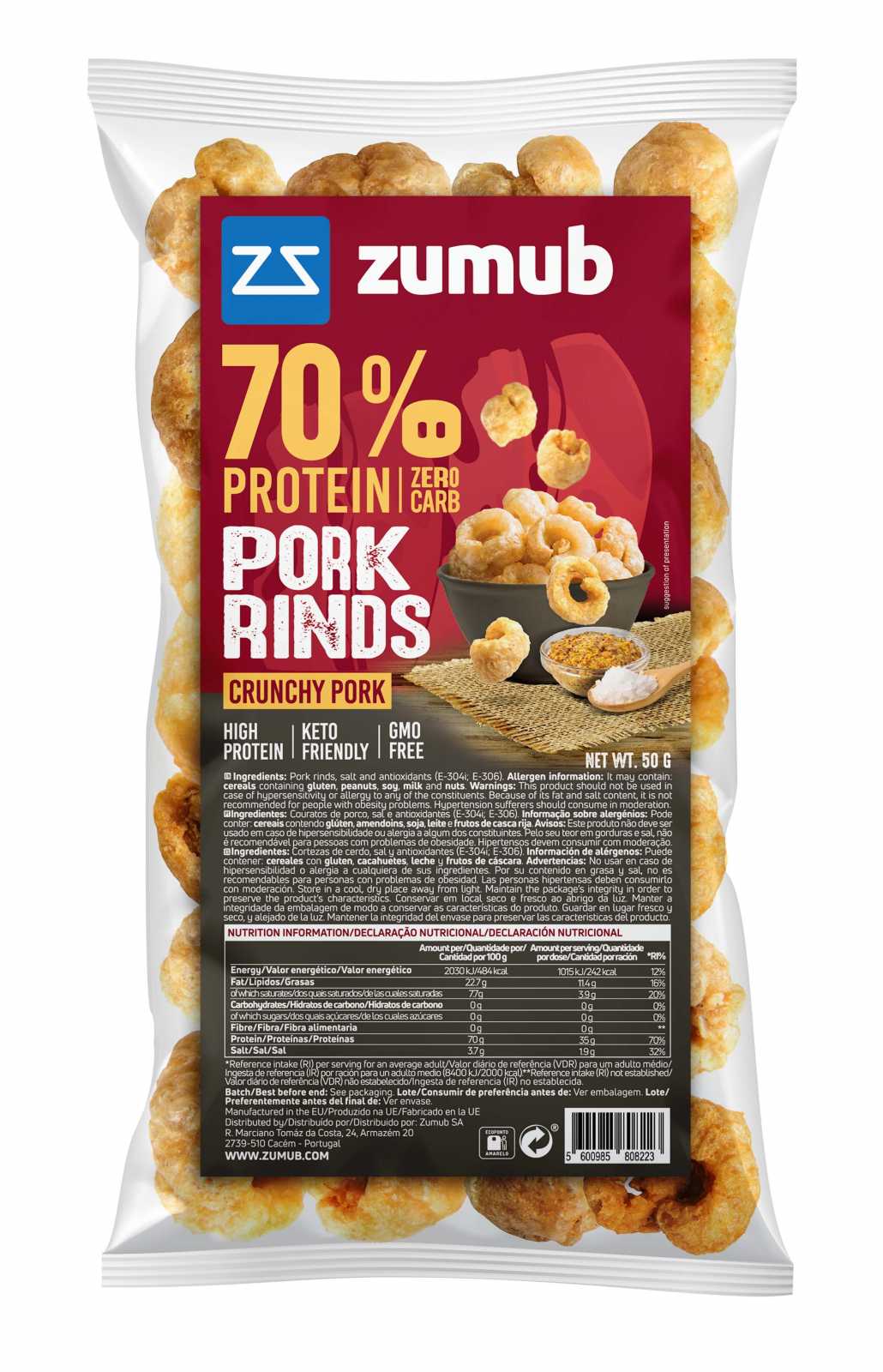 Torresmo Zumub 50g