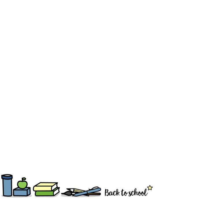 YH Tekent | Back to school | fotokaart