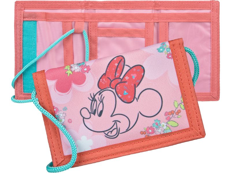 Undercover Portemonnaie Disney Minnie Mouse 13 cm x 8 cm Geldbeutel mit Umhängeschnur