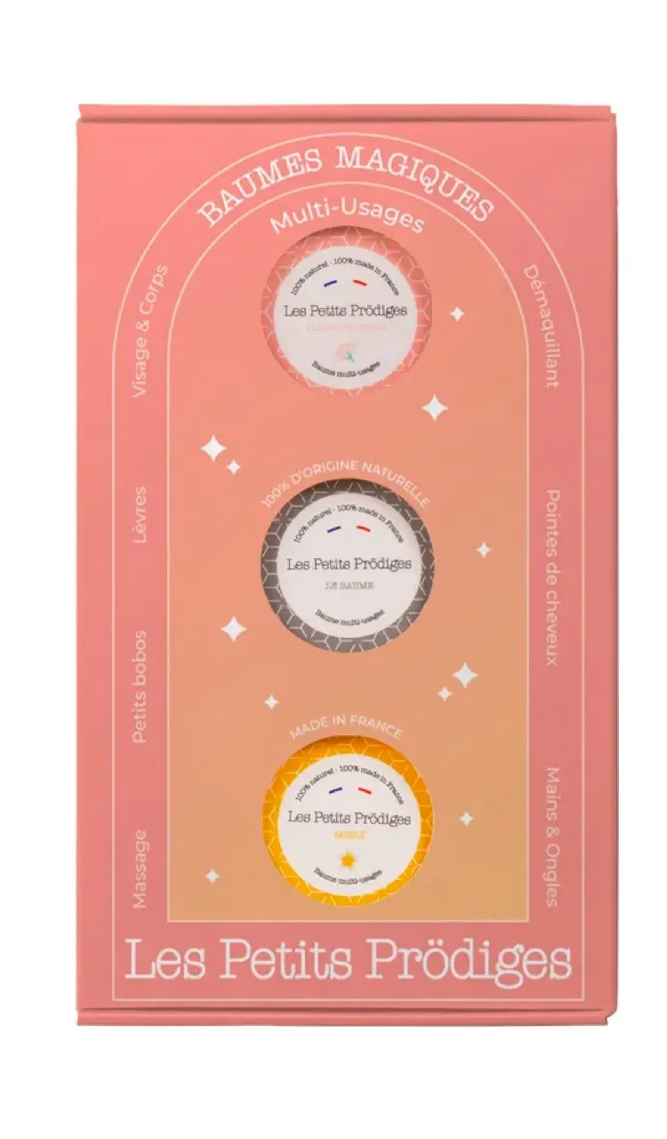 Les Petits Prödiges Coffret trio baumes Multi-usages