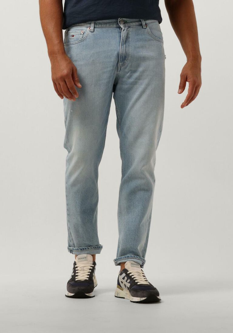 CAST IRON lichtblauwe cast iron slim fit jeans shiftback tapered sbs