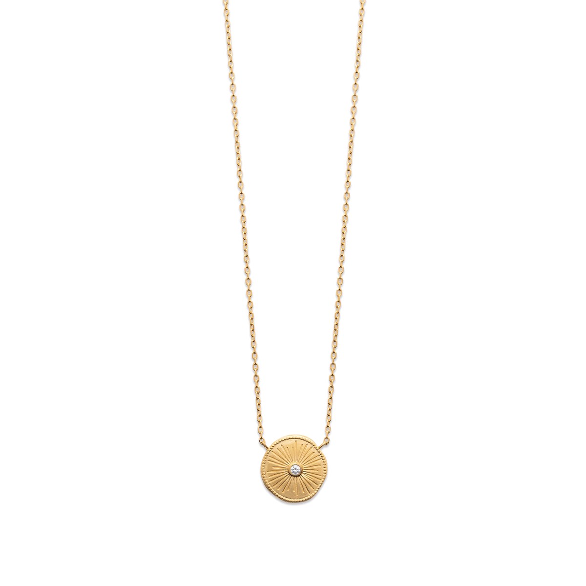 Collier plaqué or ou argent OCEANE - Bijoux Privés Discovery