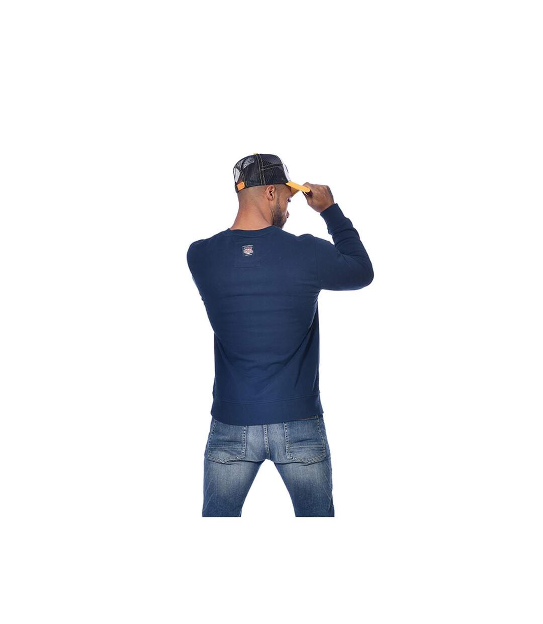 Sweat col rond homme et print Bobby