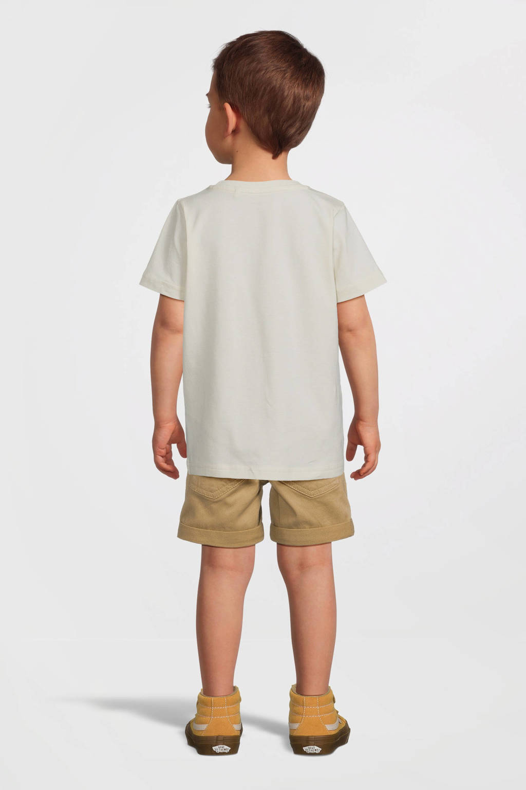 NAME IT regular fit casual short NMMSILAS zand