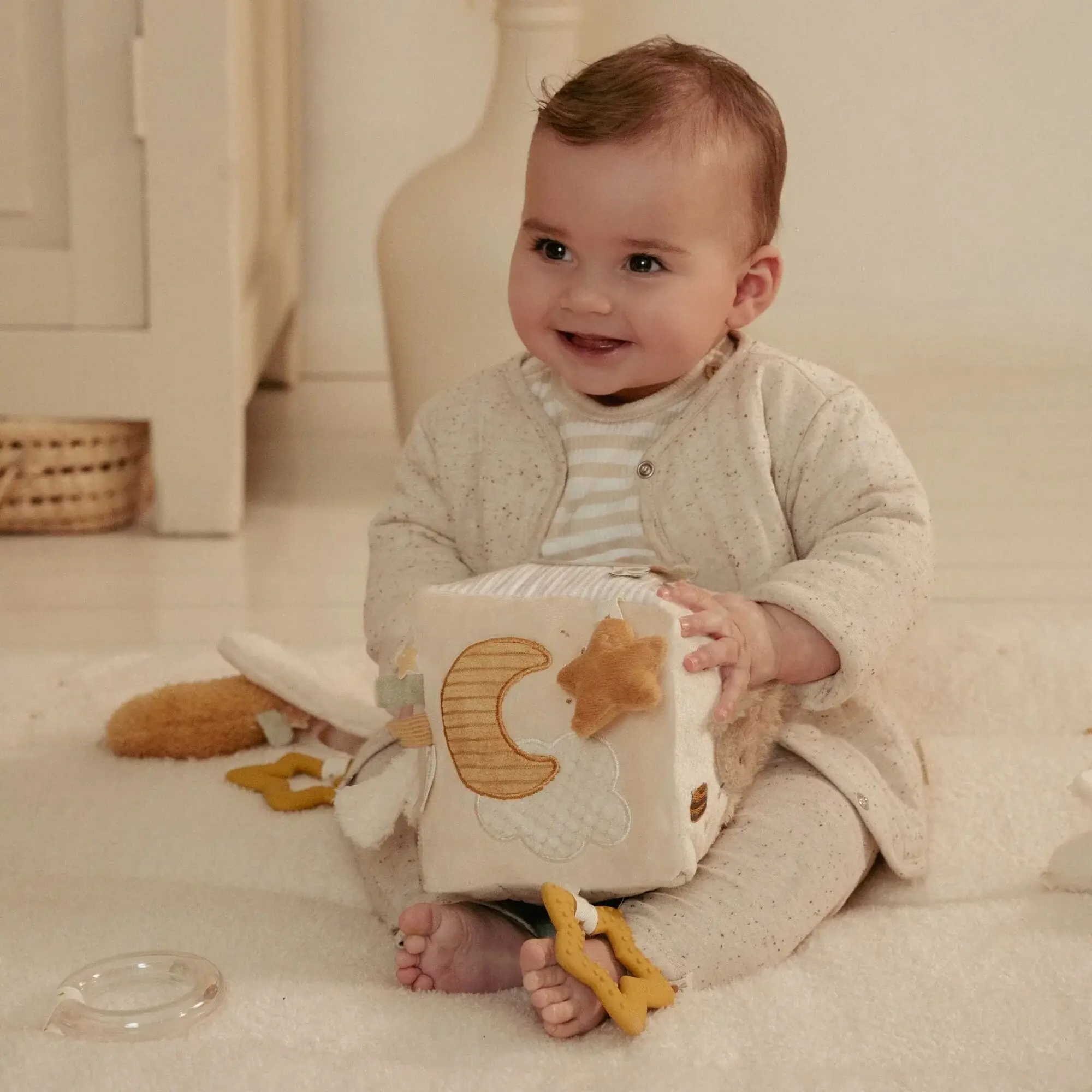 Little Dutch Activiteitenkubus Newborn Naturals
