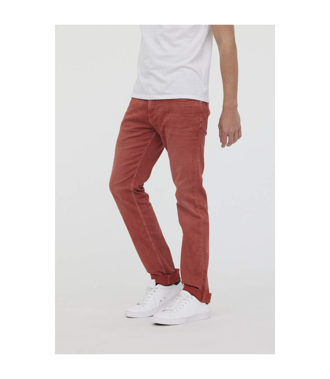 Pantalon coton straight JIM