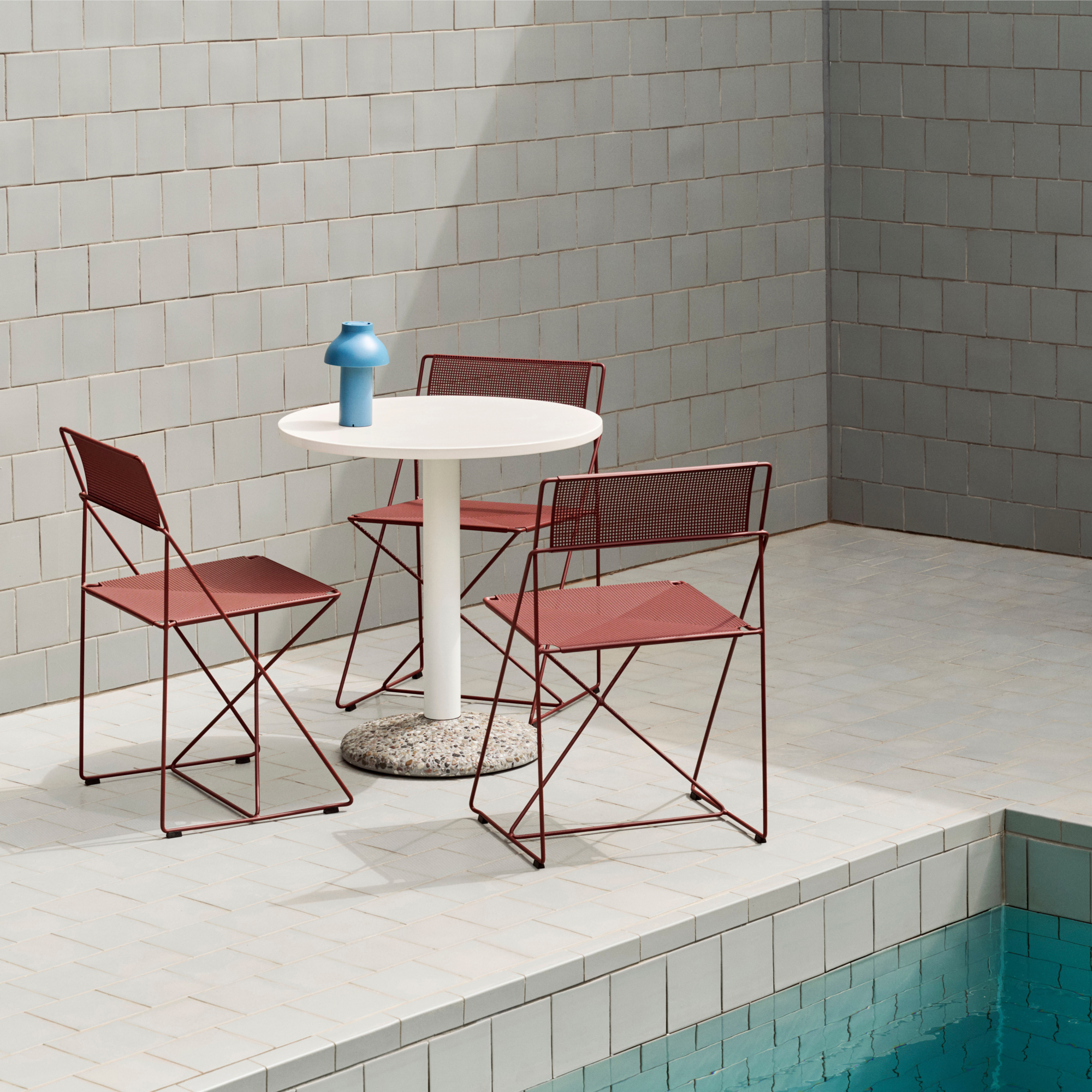 Eetkamerstoel X-Line rood