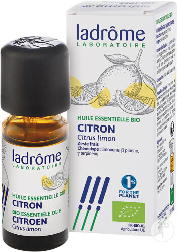 Ladrôme Huile Essentielle Citron Flacon 10ml