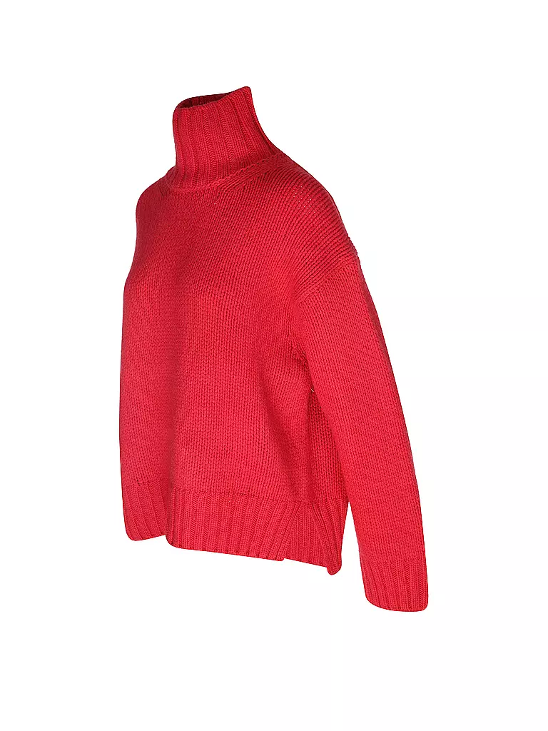 CLOSED Rollkragenpullover rot