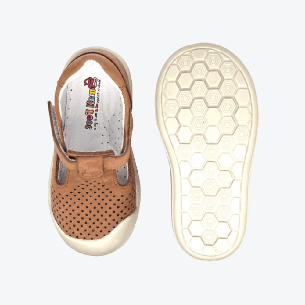 Small Foot Lauflernschuhe - Fufu Foop Brown Model2 - Braun