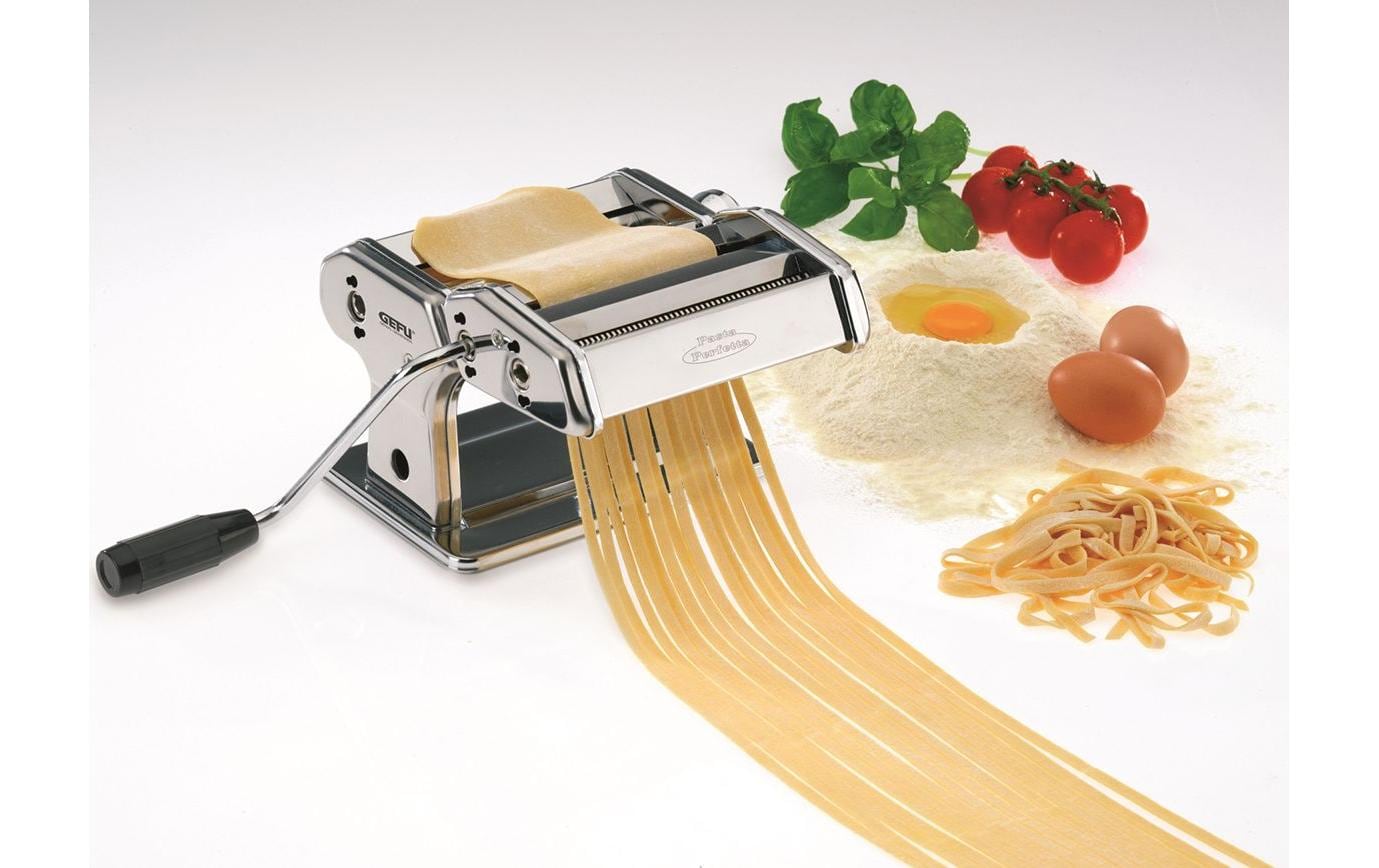 Pastamaschine Pasta Perfetta SilberPastamaschine für hausgemachte Teigwaren