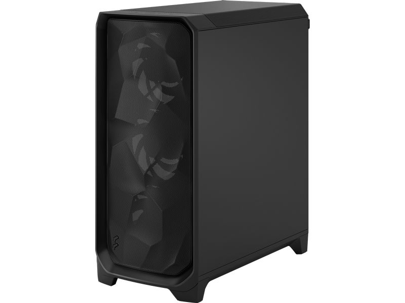 Fractal Design PC-Gehäuse Meshify 3 TG Black Kompaktes Gehäuse mit elegantem RGB-Design