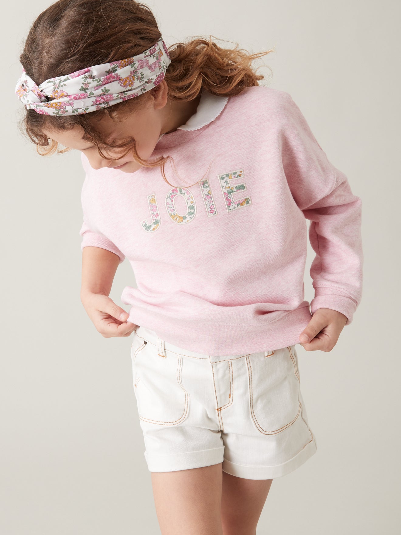 Sweat Fille tissu Liberty