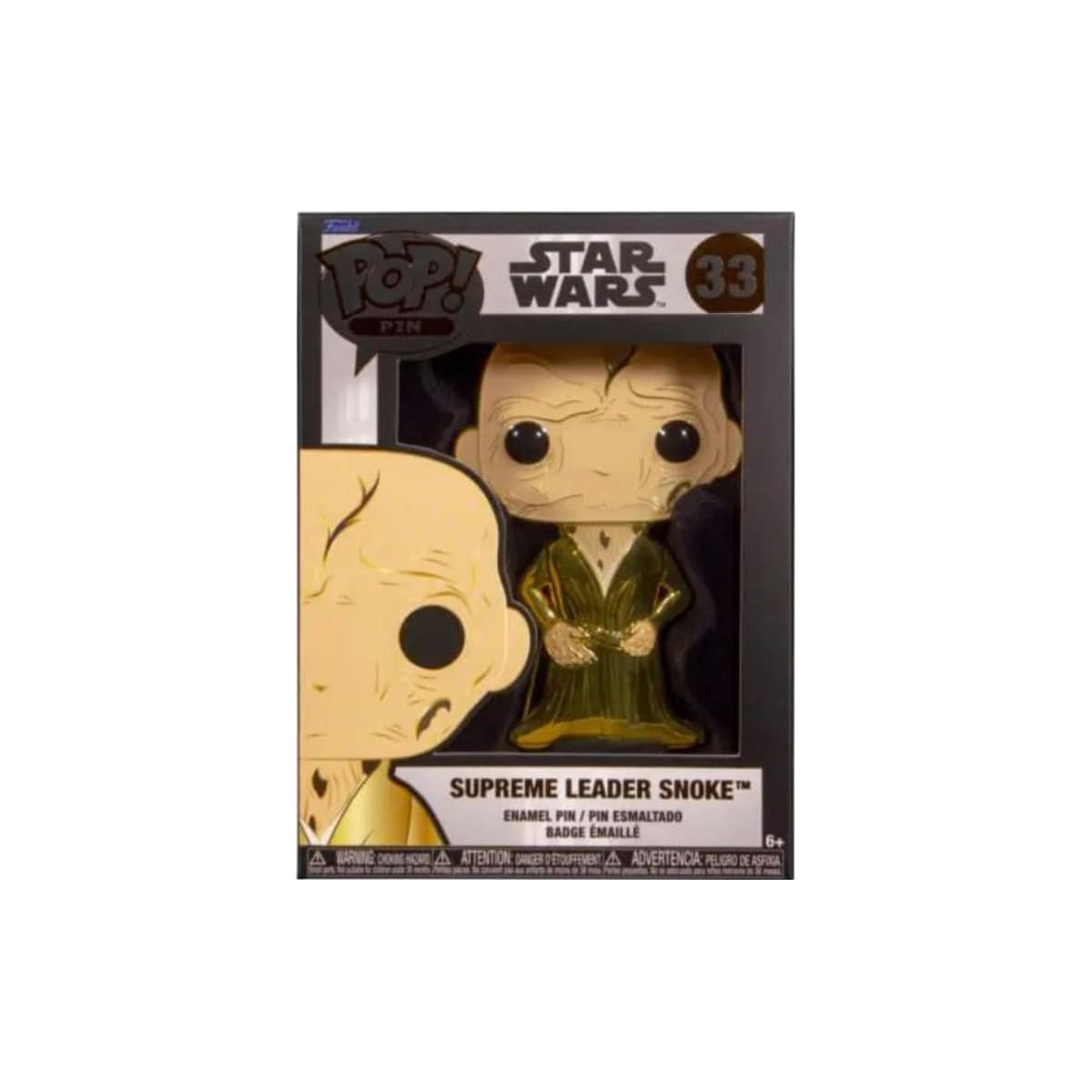 Funko Pin Badge Star Wars Supreme Leader Snoke