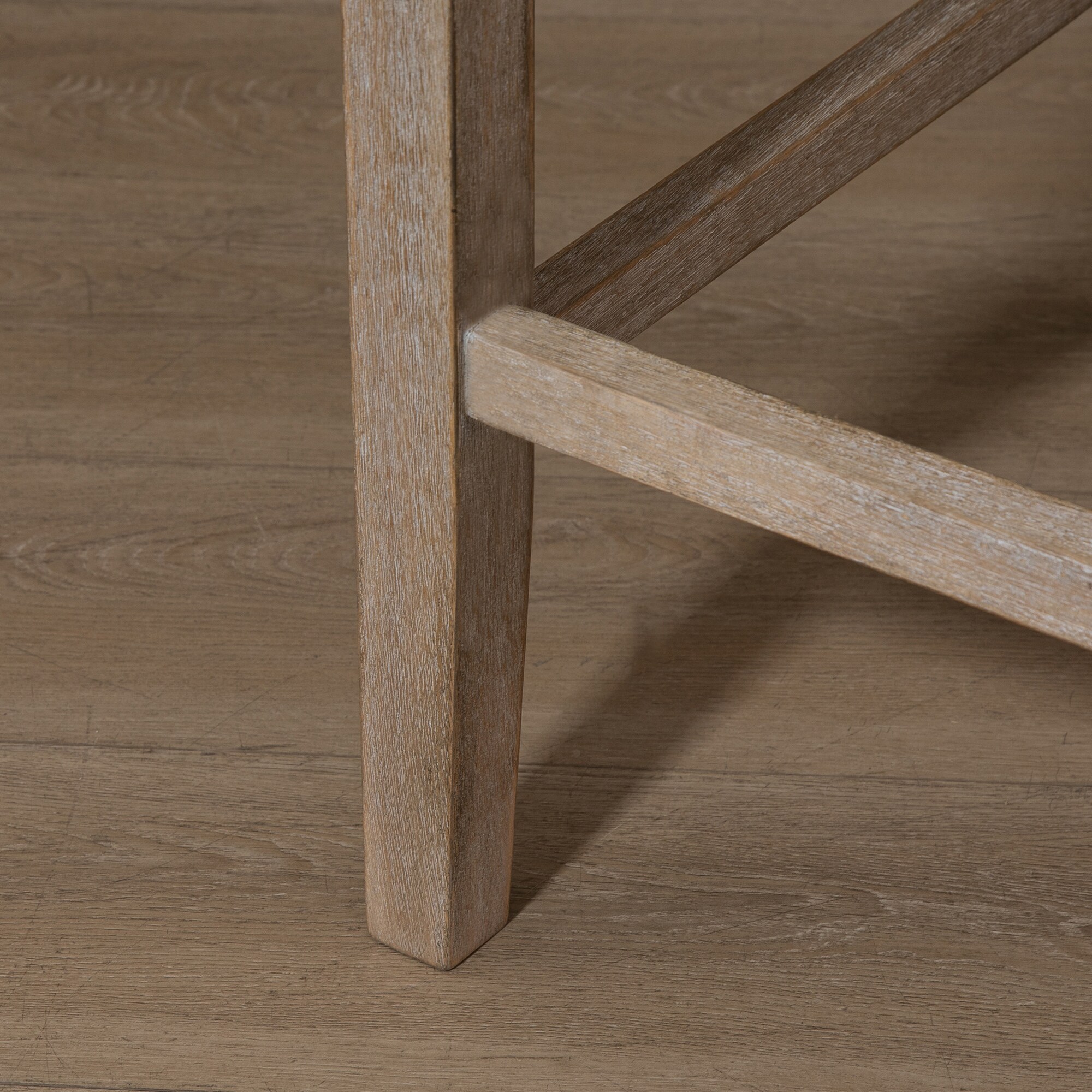 HOMCOM Barhocker 2-er Set, Gebogene Federn Beige 47 x 50 x 101 cm (BxTxH)