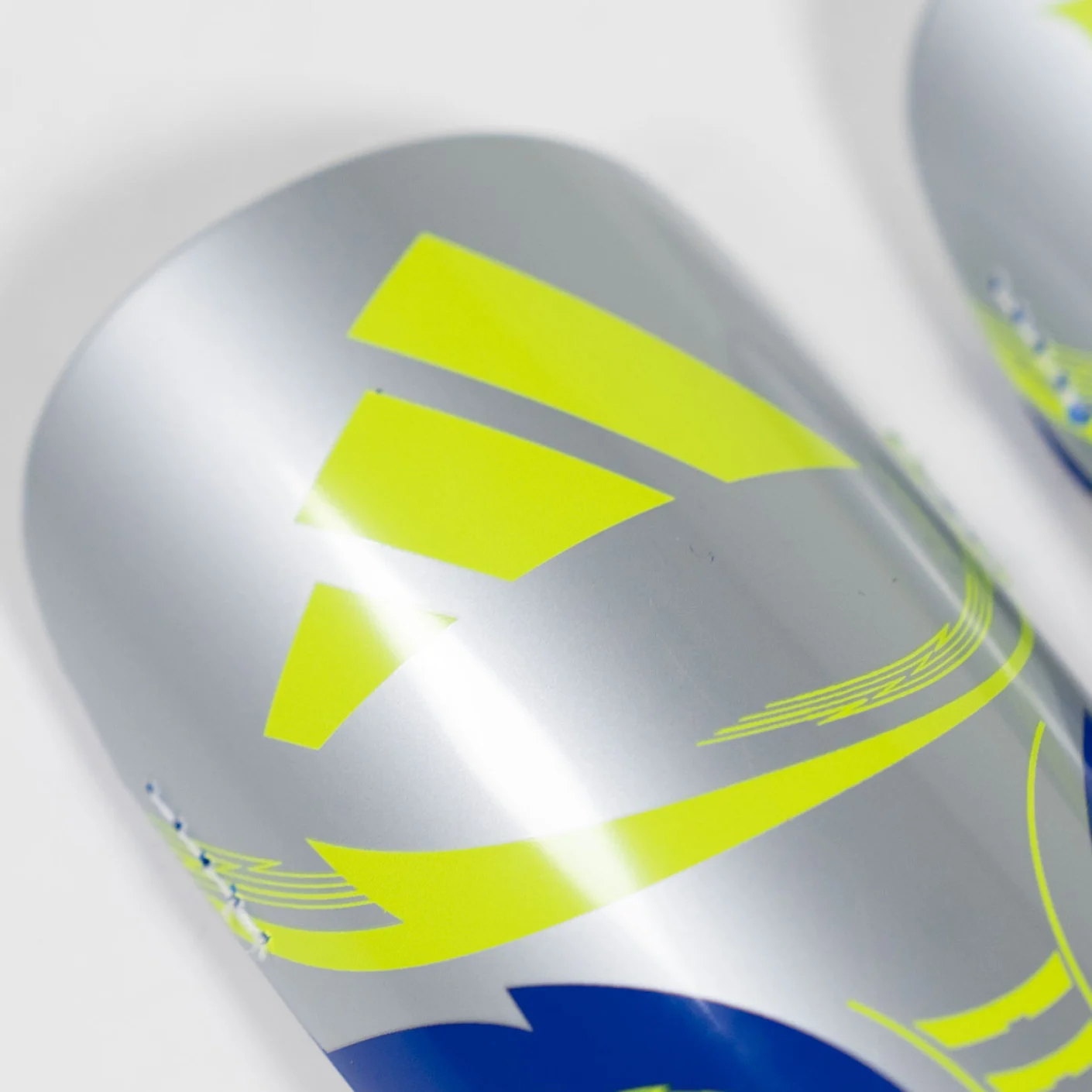 Adidas Messi Match Scheenbeschermers Kids Zilver Blauw Geel
