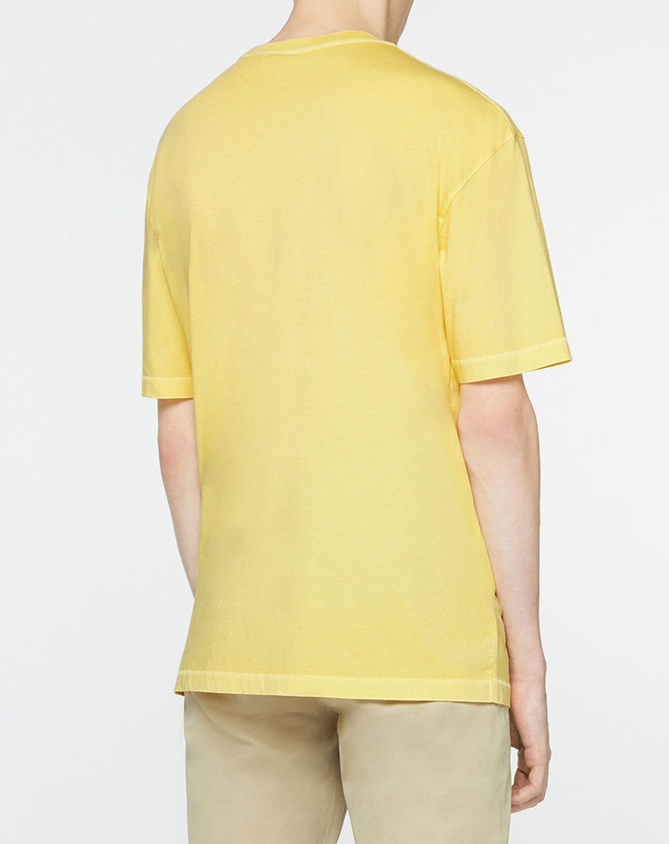 Gant T-Shirt Light Wash Pastel jaune