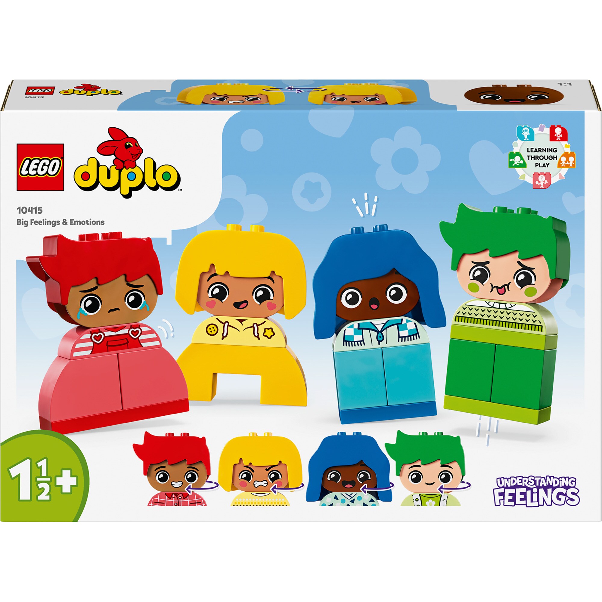 LEGO Konstruktionsspielzeug DUPLO Große Gefühle