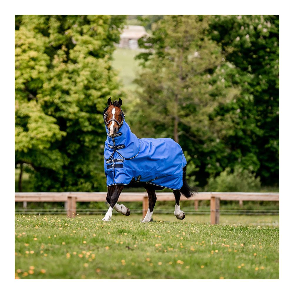 Horseware AMIGO HERO PLUS 600D 100G - Couverture paddock blue/navy