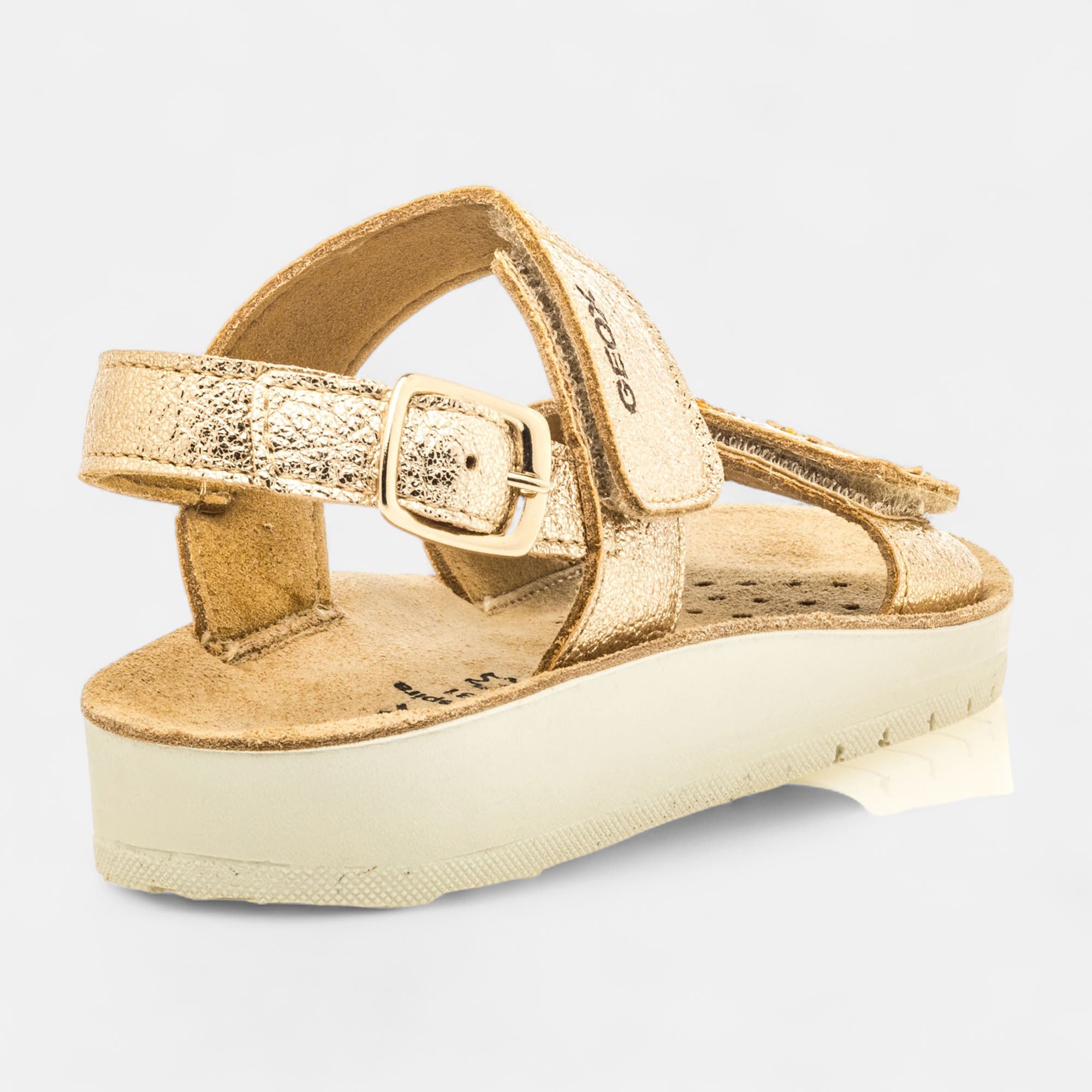 Sandales Fille or