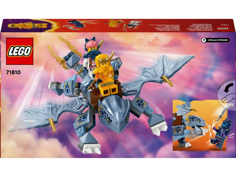 LEGO® Ninjago Riyu der Babydrache 71810 Spielset mit Drachen-Actionfigur
