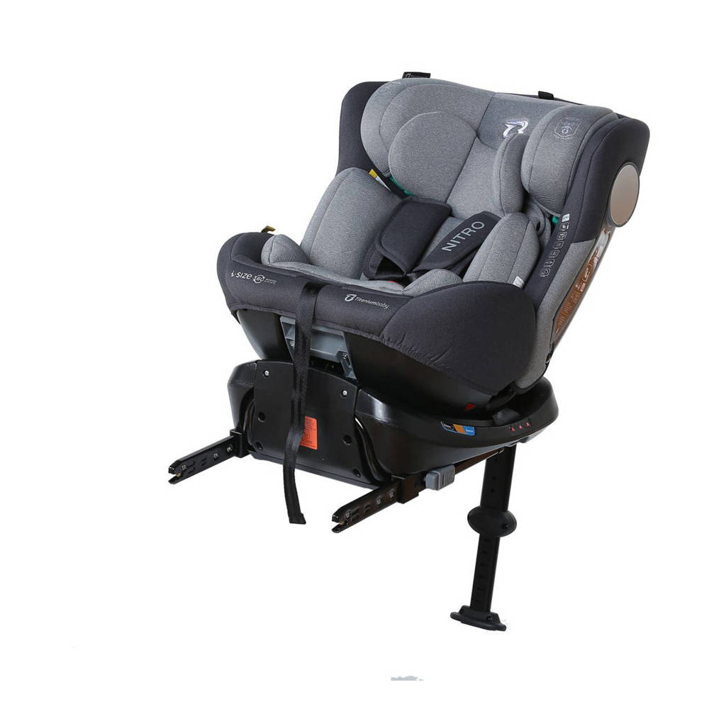 Autostoel Nitro 360 i-Size 40-150 cm Grey