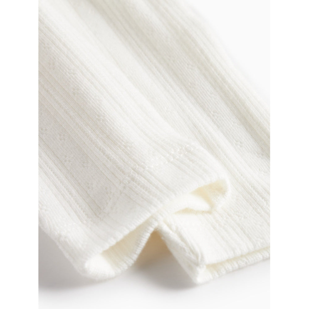 Køb MarMar New Born Modal Pointelle Gentle White Piva Bukser