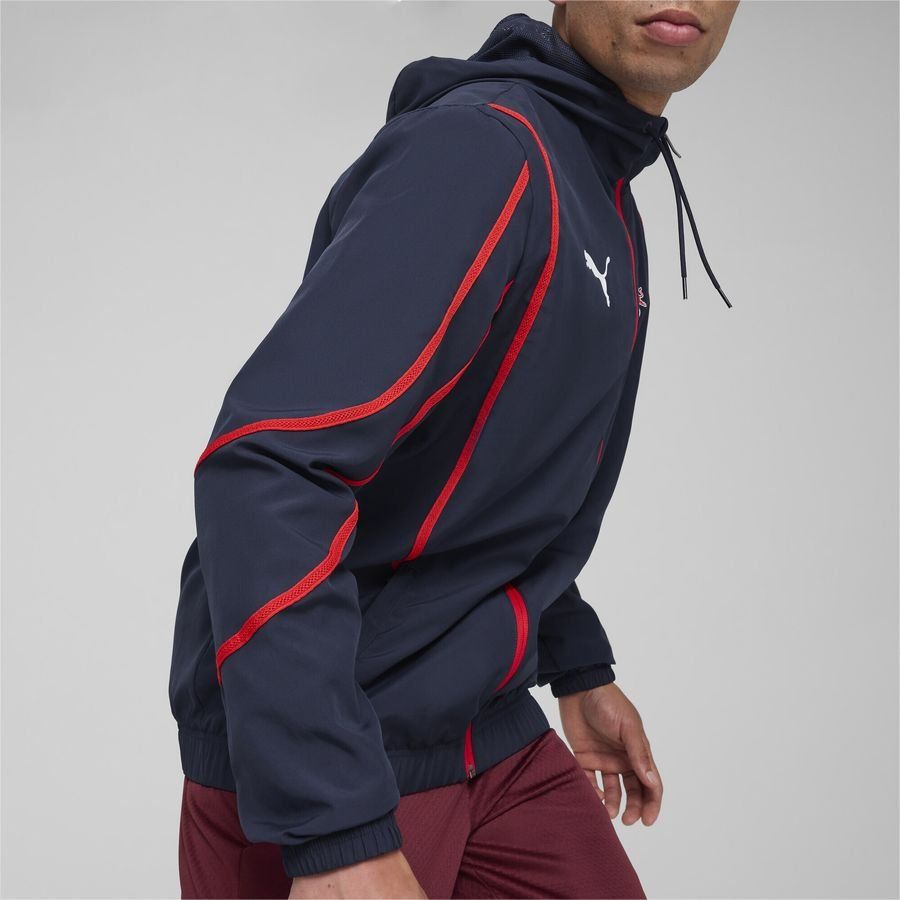 Puma Veste tissée d'avant-match FC Red Bull Salzburg Homme