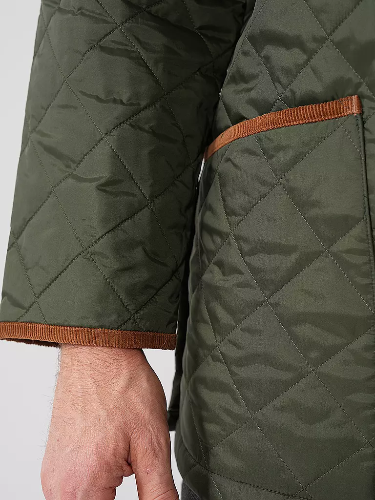 BARBOUR Leichtsteppjacke LIDDESDALE  olive