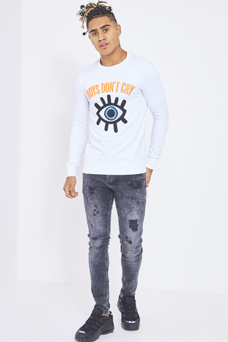 Sweat blanc 
