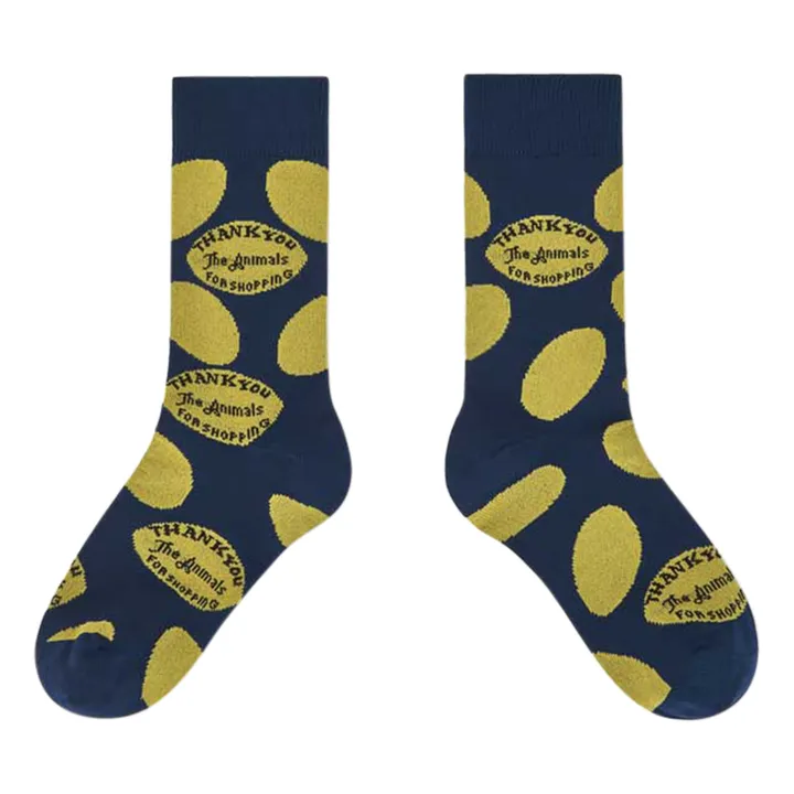 The Animals Observatory Chaussettes Skunk | Bleu marine
