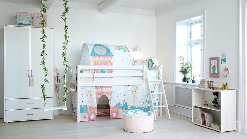 Flexa CLASSIC Absturzsicherung 1/1 - White Wash / B: 197.0 cm
