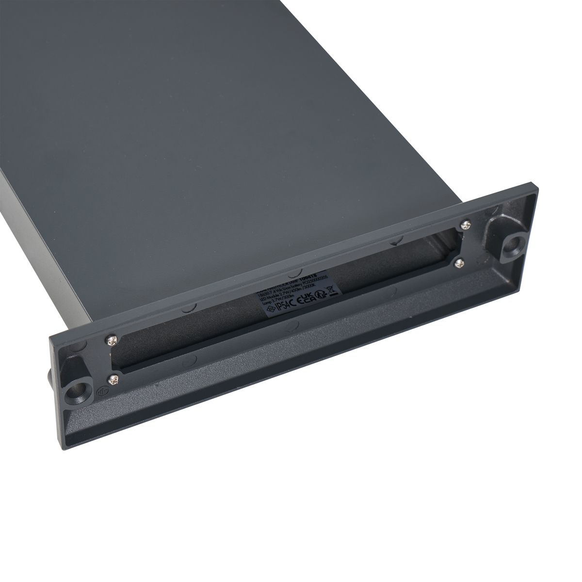 Buitenpaal donkergrijs met bewegingssensor 60cm IP54 solar - Judge