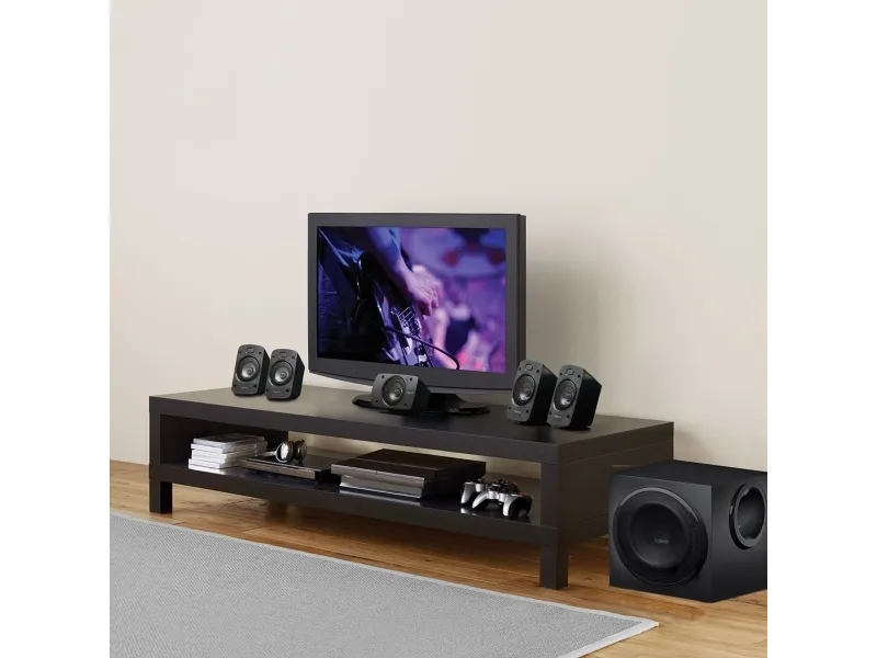 Logitech® | Højttalersystem - til hjemmebiograf - 5.1-kanal - 500 Watt (Total)